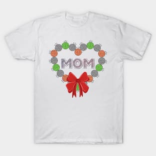 Love knitting mom for Christmas T-Shirt